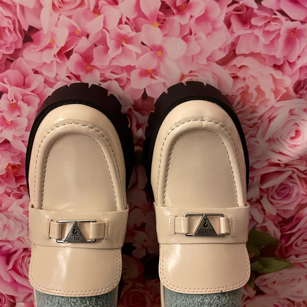 Guess Beige Footwear with Rugged Sole - Picture 7 of 7